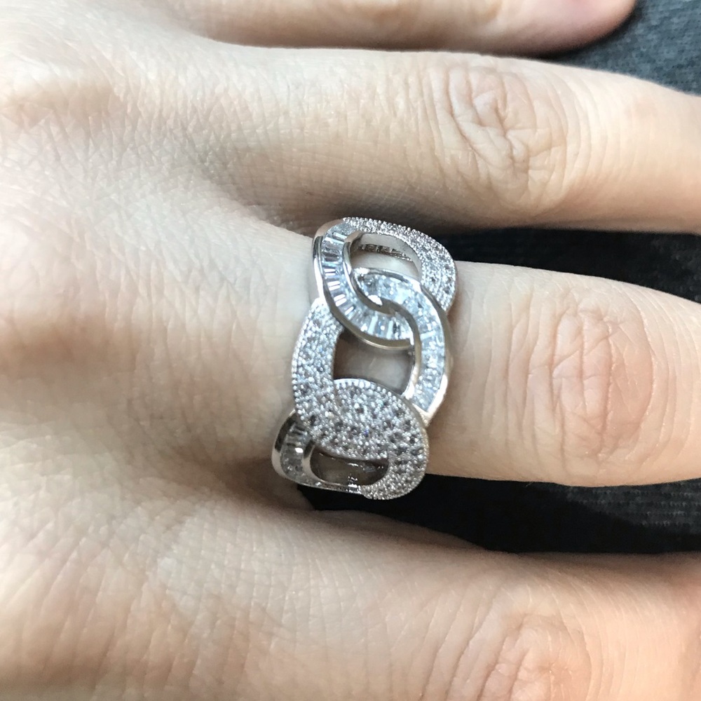 Chain link Ring - Picture 3 of 7